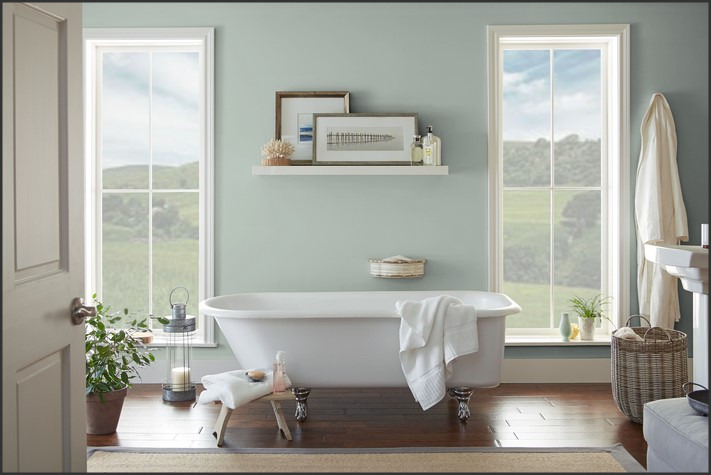 Coastal Elegance: Beach Glass Benjamin Moore Paint in Home Decor